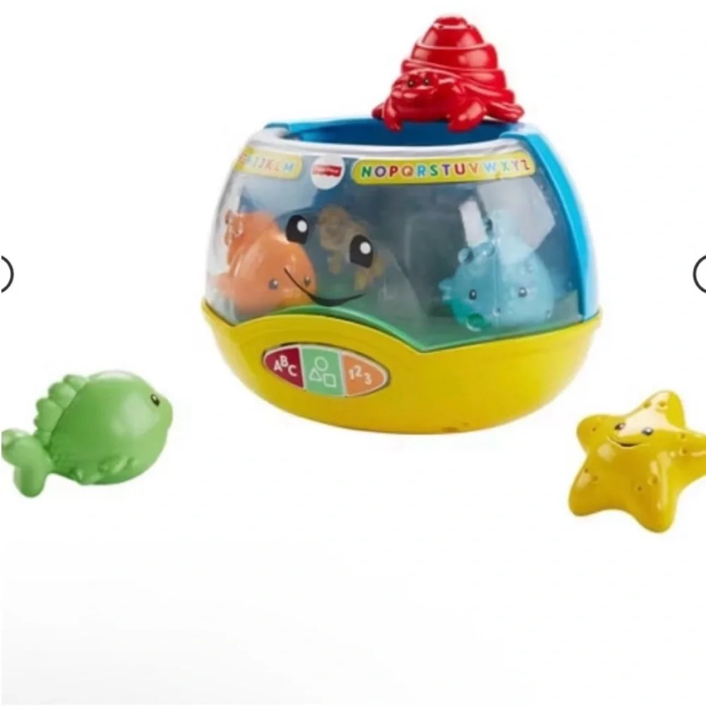 🆕- Fisher-Price Laugh & Learn Magical Lights Fishbowl.